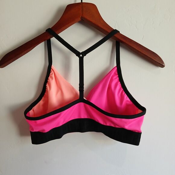 Victorias Secret PINK Sport Lightly Lined Wireless Sports Bra Size Small Pink - Picture 2 of 5